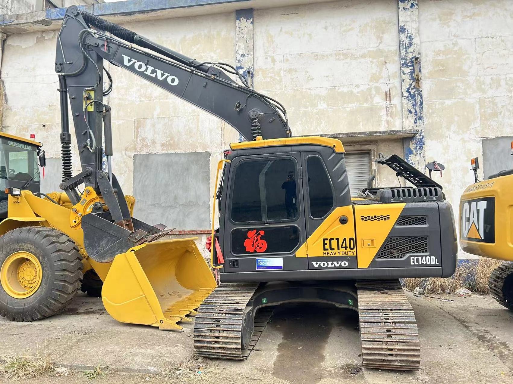 New Arrival VOLVO EC140DL Excavator Original Korea Used Hydraulic Crawler Digger Competitive Price For Sale