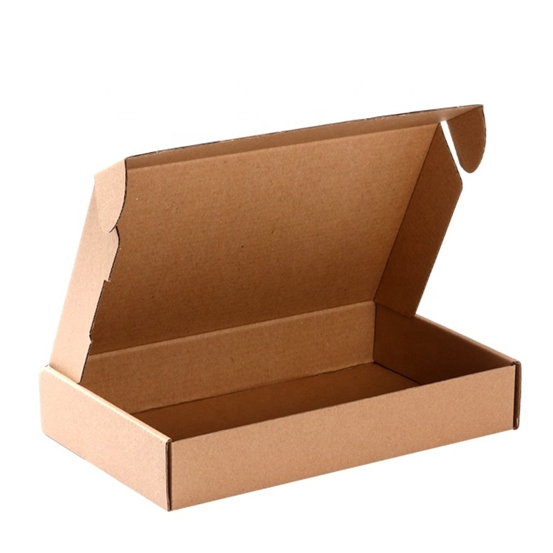 custom printed white carton kraft shipping postage mailer box e-commerce cellphone/ipad/mobile phone case corrugated packaging