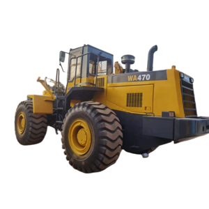 New high-quality WA470  at the cheapest price, mini slide loader, wheel loader earth mover