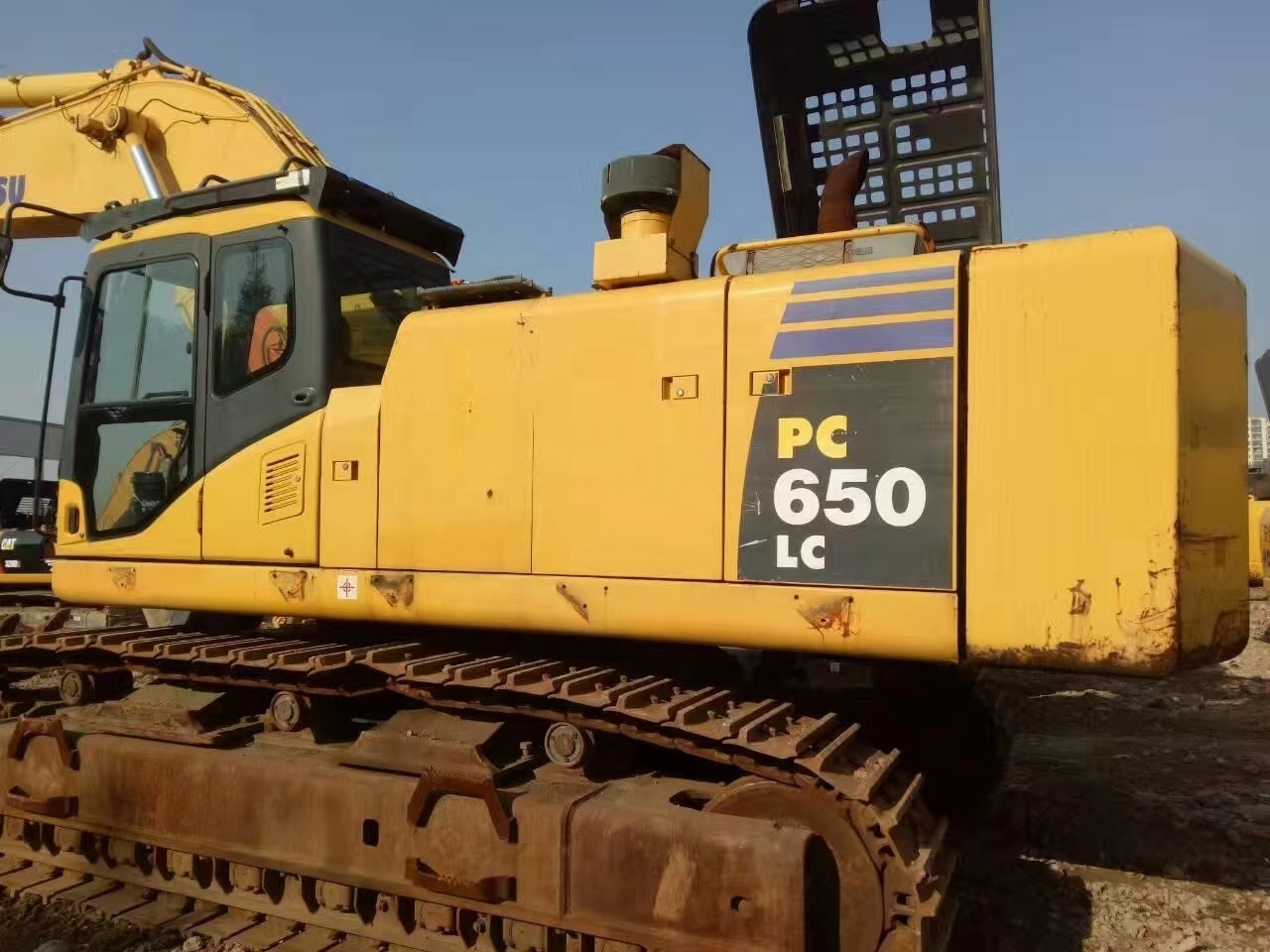 Hot sale Japanese original second-hand crawler hydraulic excavator Komatsu PC600-8 in good condition second-hand excavator