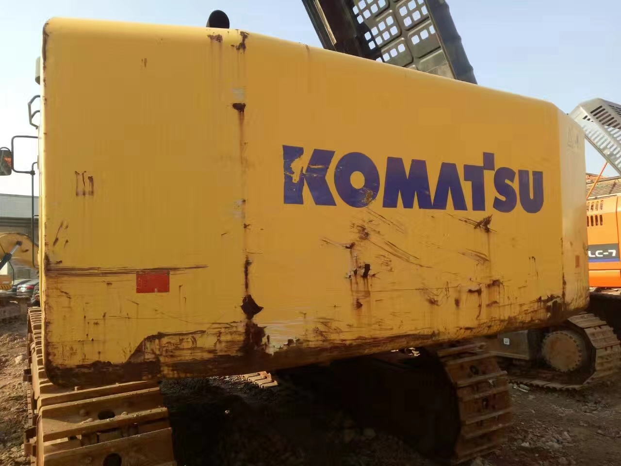 Hot-selling second-hand original paint komatsu pc600-8 excavator in good condition