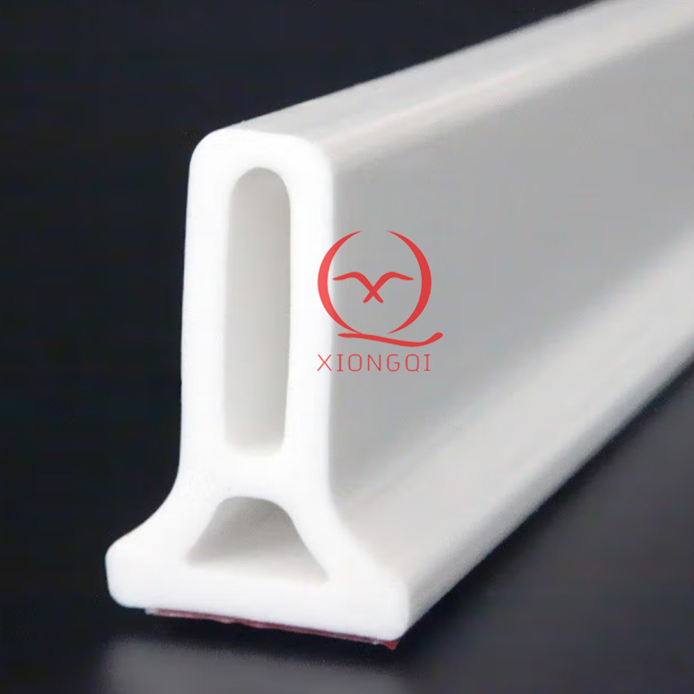 Silicone Shower Water Barrier Threshold Water Dam Retention System Floor Water Stopper Strip for Bathroom and kitchen