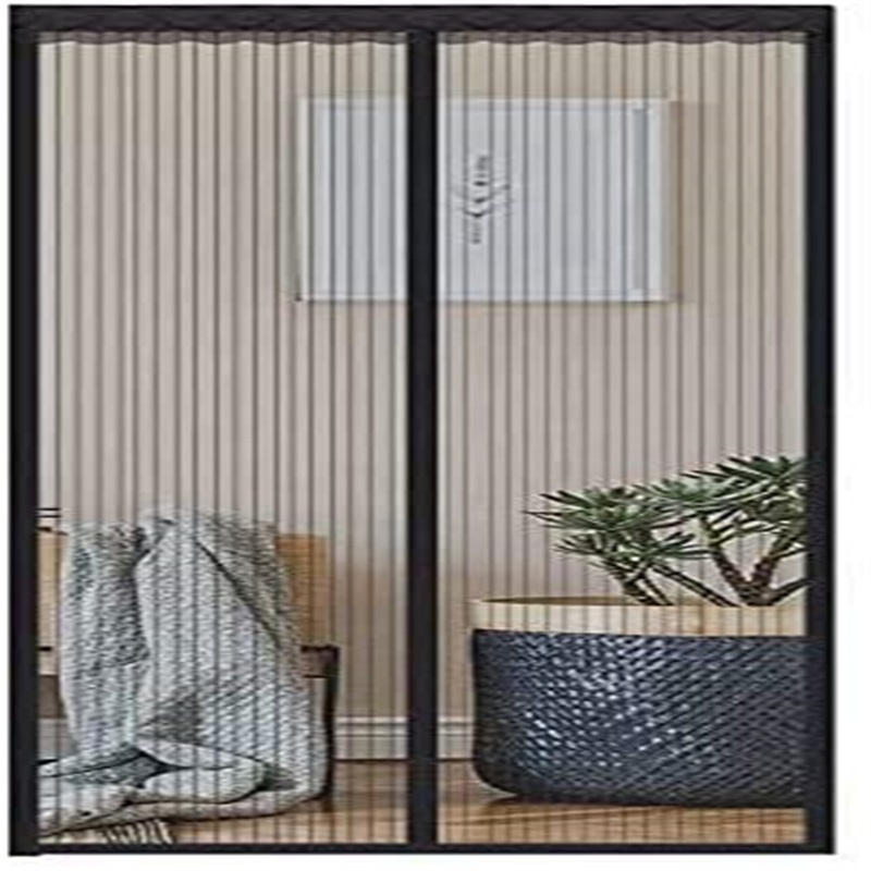 high quality anti-mosquito door screen reinforced fiberglass mesh curtain front door screen