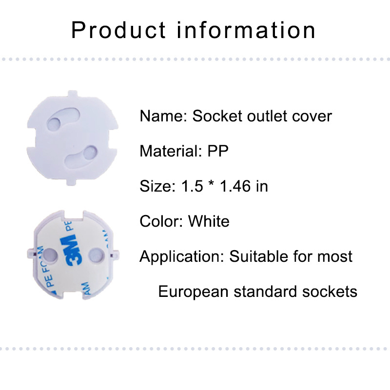 k Outlet Covers Baby Proofing, Provide Shock Prevention and Easy Installation Safe and Secure Plastic Plug Covers for Power Soc