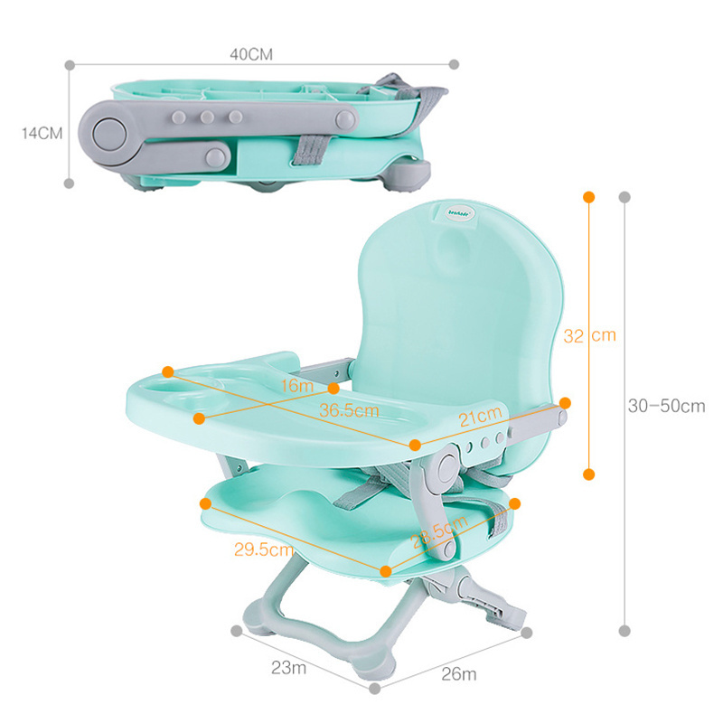 Baby Booster Seat for Dining Table Baby Feeding Chair Folding Portable Baby Dining Chair for Toddlers Eating