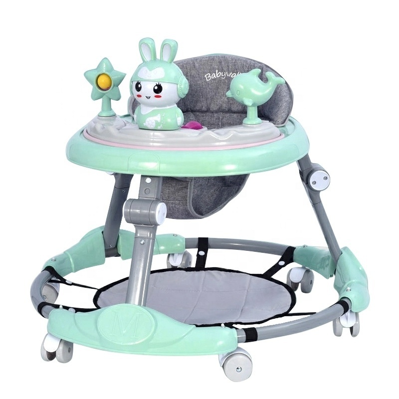 Hot selling multifunctional baby walker wholesale with music/swivel wheels baby walker for tall baby/baby walker wheels