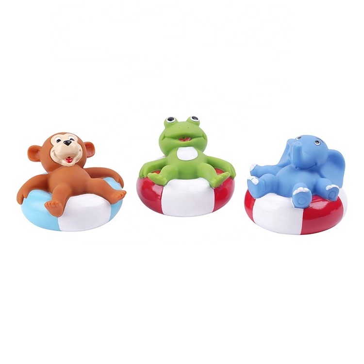 Best Seller Child Rubber Bath Toy Animal Educational Toddler Baby Bathtub Squirt Bathroom Time Shower Other Toy Set Magnetic Toy