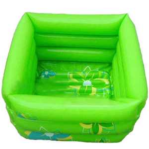 PVC Inflatable Pedicure Pool durable plastic blow up foot bath tub