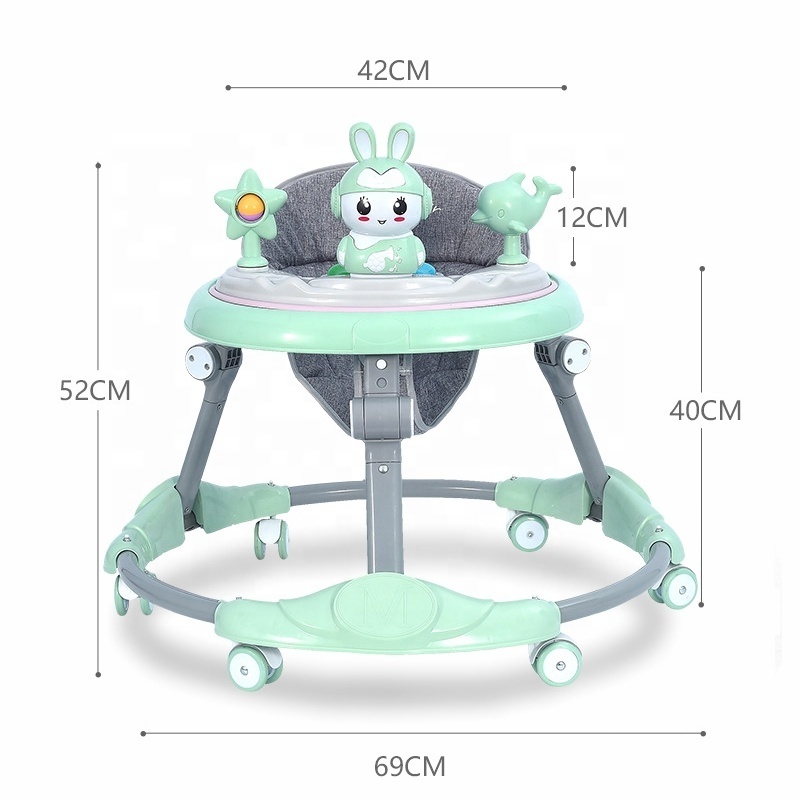 Hot selling multifunctional baby walker wholesale with music/swivel wheels baby walker for tall baby/baby walker wheels