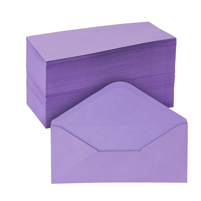 Wholesale Customized 16x11cm  Small Craft Paper Envelopes Colored Kraft Paper Wallet Envelope with Gum Glue for Gifts