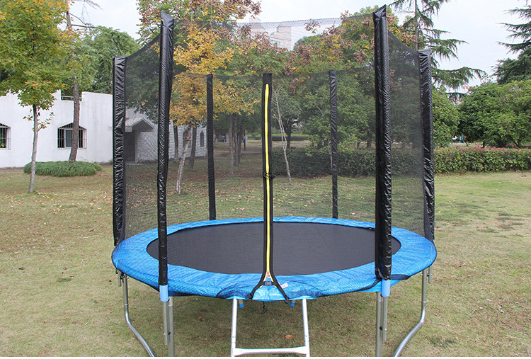 High sales Manufacturer child trampolines for adults with enclosures round 10ft trampoline outdoor with safety net