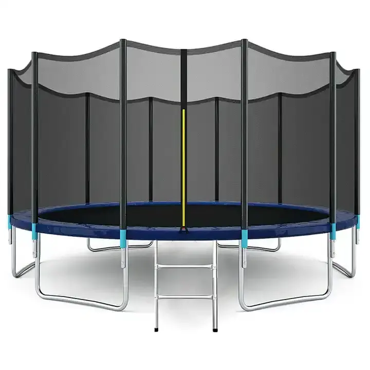 High sales Manufacturer child trampolines for adults with enclosures round 10ft trampoline outdoor with safety net