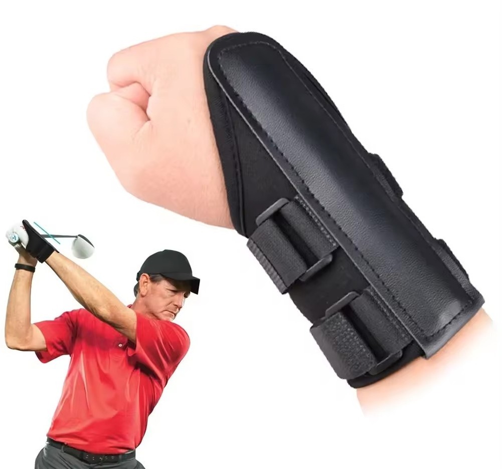 Golf Wrist Aids Pro Power Band Wrist Brace Smooth and Connect-Easy Correct Training Swing Gesture Alignment Practice Tool