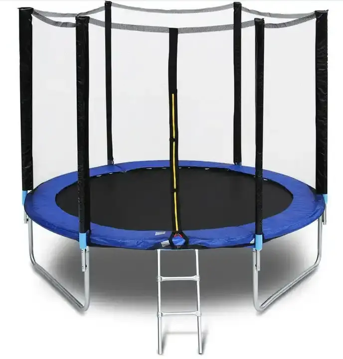 High sales Manufacturer child trampolines for adults with enclosures round 10ft trampoline outdoor with safety net