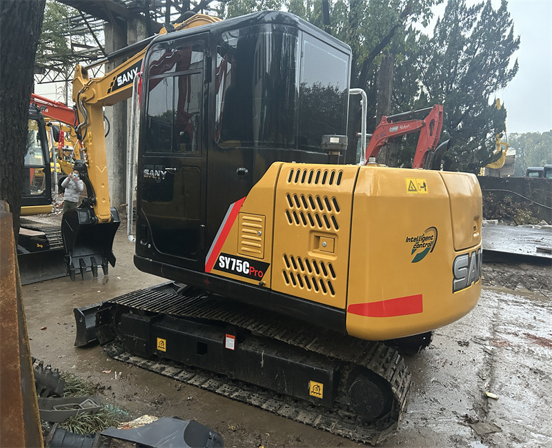 Low Working Time 2022 year Sany Sy75C Digger  Used Excavator / Used Sany SY75C Excavator Crawler