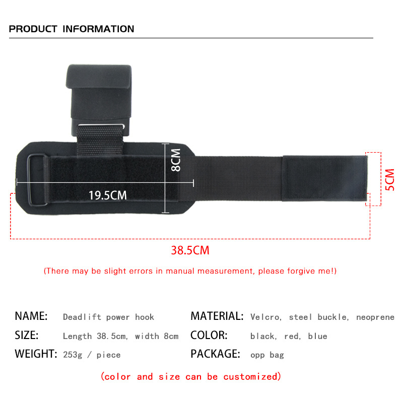 MKAS Wholesale Custom Manufacturer Power Gym Weight Lifting Hooks