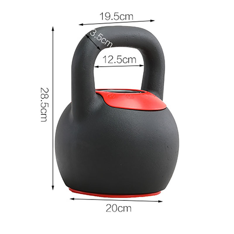 MKAS Custom Made Kettlebell 16Kg 20Kg 25Lbs Wholesale Cast Iron Kettle Bells Set Adjustable Competition Kettlebells