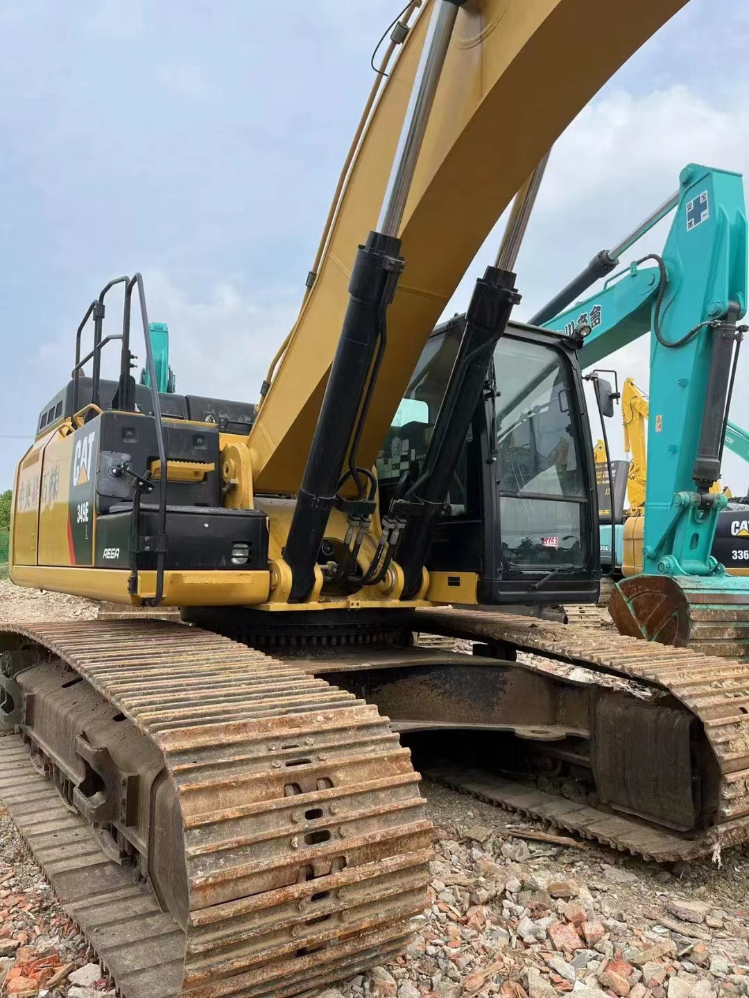 HAODE Second Hand Cat 349D2L Used Digger Crawler Excavator 349d 349el 349 349dl For Sale