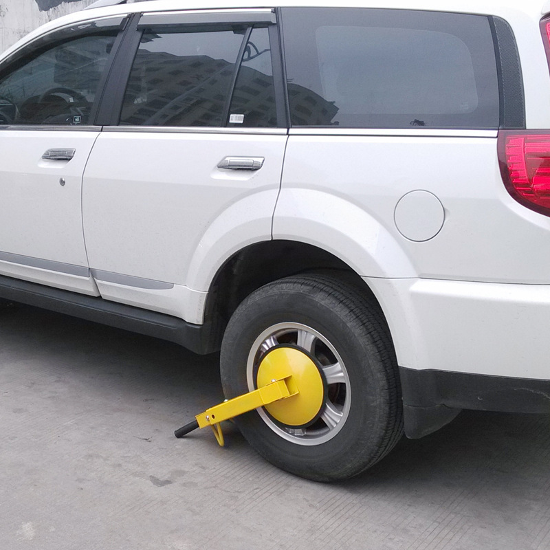 high quality Car tire lock heavy duty car security anti theft wheel lock