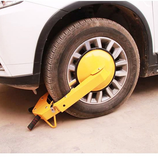 high quality Car tire lock heavy duty car security anti theft wheel lock