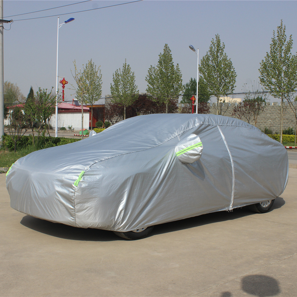 210D Oxford single layer Hot Sell All Weather Protection Car car cover outdoor Rain Sun Snow Dust Waterproof Car Covers