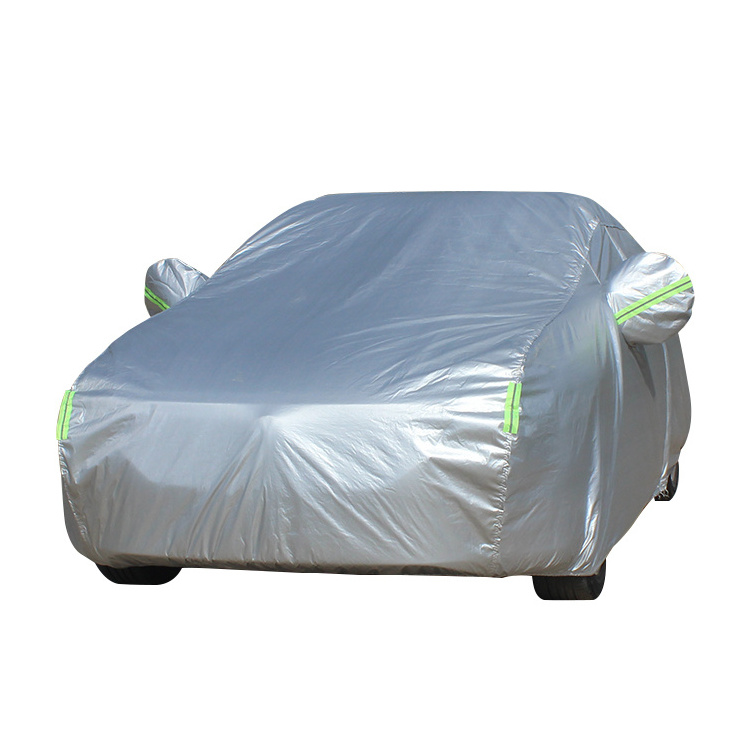 210D Oxford single layer Hot Sell All Weather Protection Car car cover outdoor Rain Sun Snow Dust Waterproof Car Covers