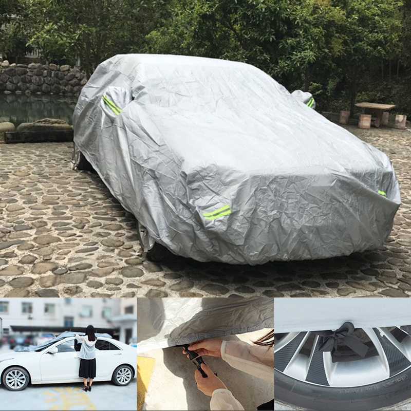 custom folding heated retractable automobile covering padded hail proof exterior outdoor waterproof protection car cover