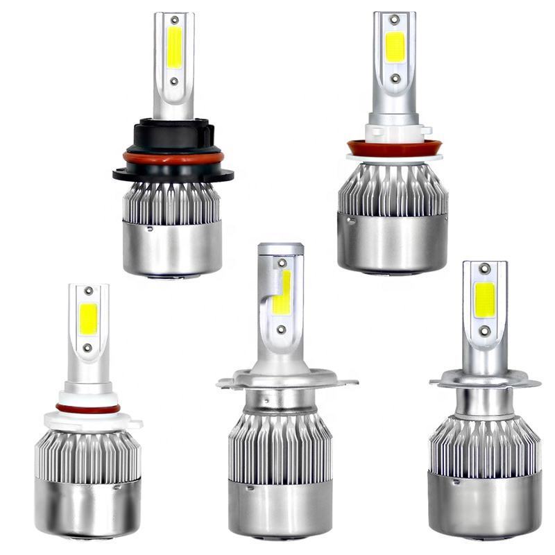 Brightest Car Led Headlight Bulbs V30 11000lm 110w H1 H4 H7 H11 9005 9006 auto lighting system 6000k Best Car Led Headlight