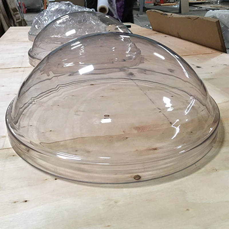 anti scratch anti high temperature PC solid polycarbonate dome skylight for outdoor use