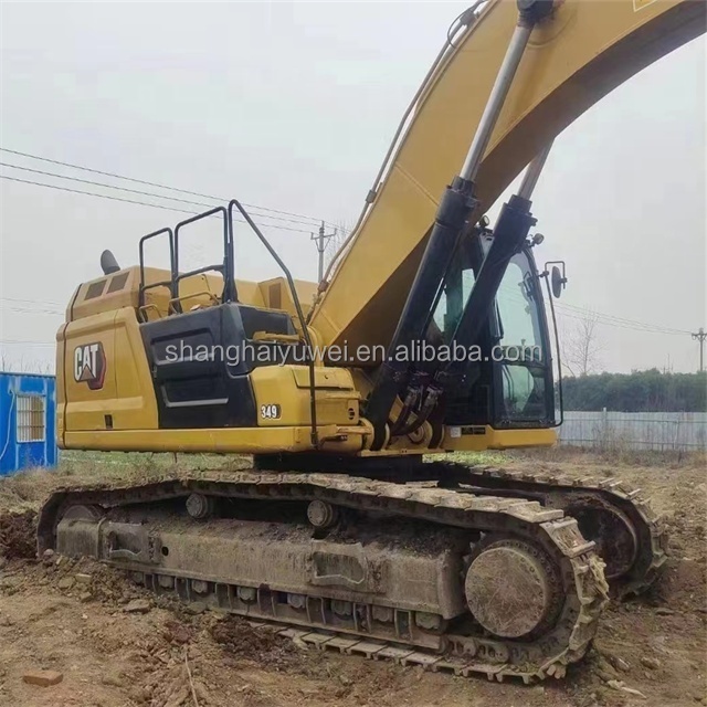 48 tons used Japan imported cat 349 e crawler excavator with good performance