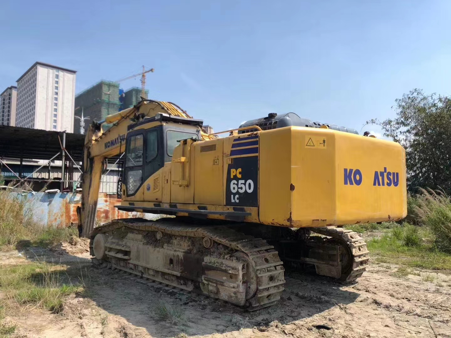 Komatsu 65 tons of second-hand Komatsu PC650 komatsu 650 used excavator work 1800 hours for sale