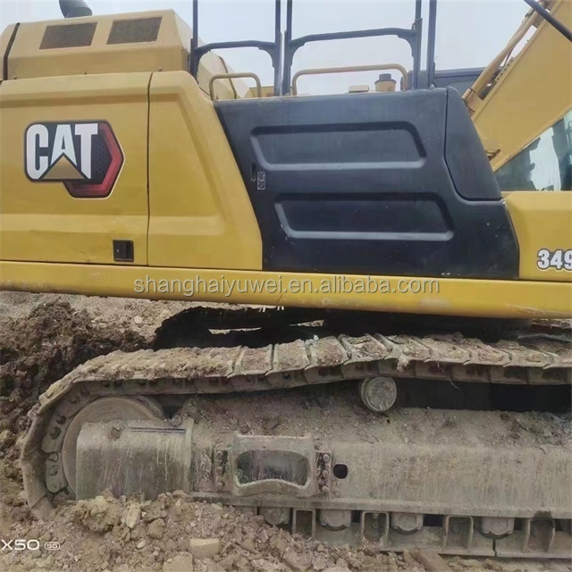 48 tons used Japan imported cat 349 e crawler excavator with good performance