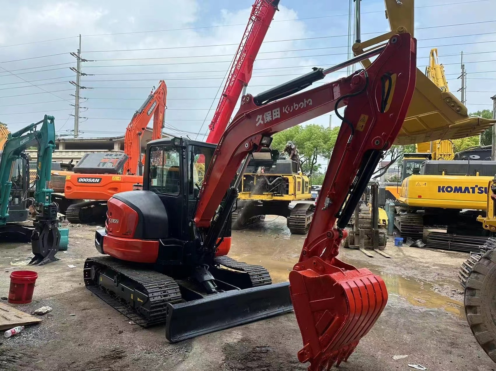 Wonderful Quality 95% New Used Nearly New Japan Kubota Kx165 Excavators With Low Working Hours U15/u20/kx165 On Sale