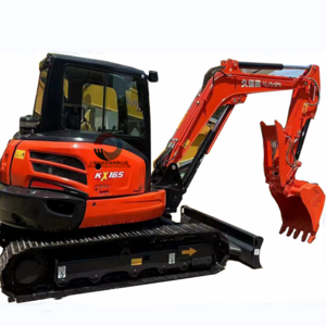 Wonderful Quality 95% New Used Nearly New Japan Kubota Kx165 kx161kx155 Excavators With Low Working Hours U35 U30 On Hot Sale