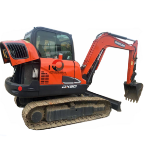 Second hand Crawler Mini Excavator Doosan dx60 dx55 Mini Digger Doosan 60 55 Korea Original digger Doosan