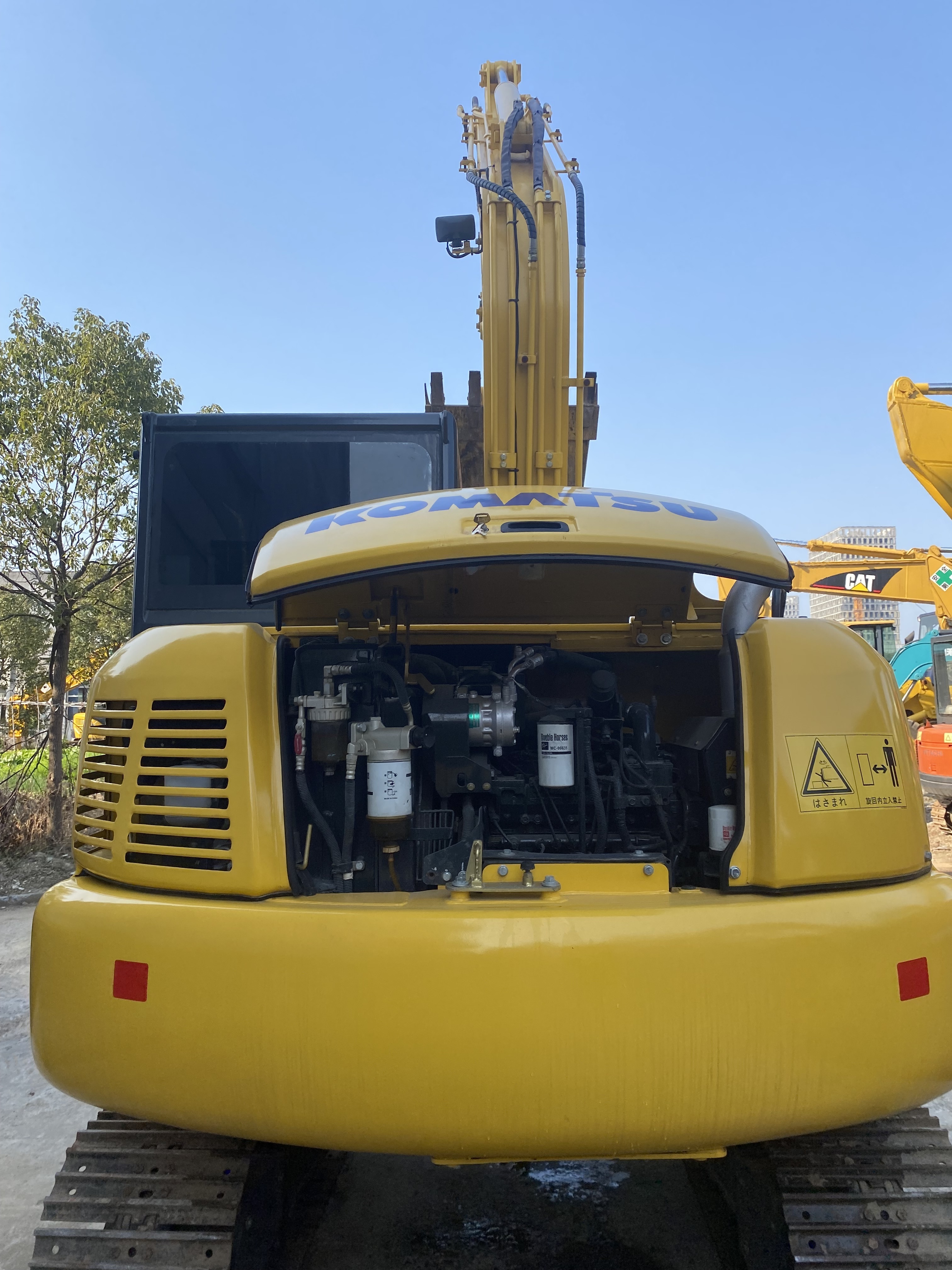 Imported Low Hours Komatsu 70-8 70 Excavator Used Excavator PC70-8 7 Ton Mini Komatsu Excavator for sale