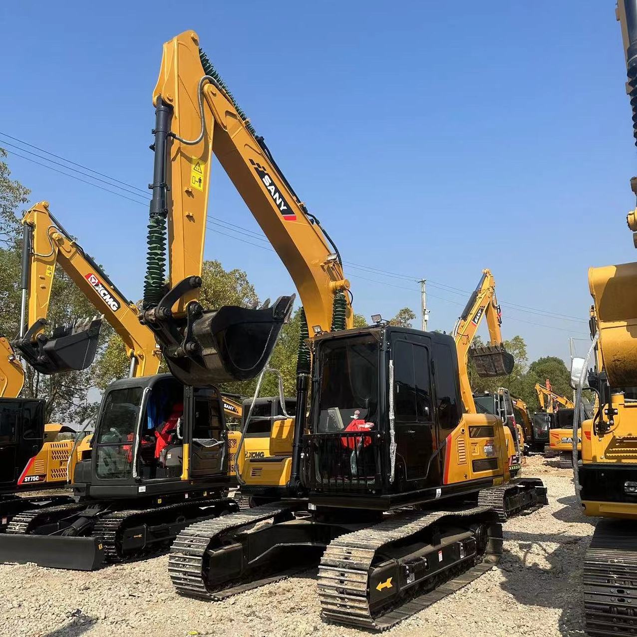 SY115 11 Tons Fuel Savings Hydraulic Excavator of Sany Excavator of Middle Soil Digger