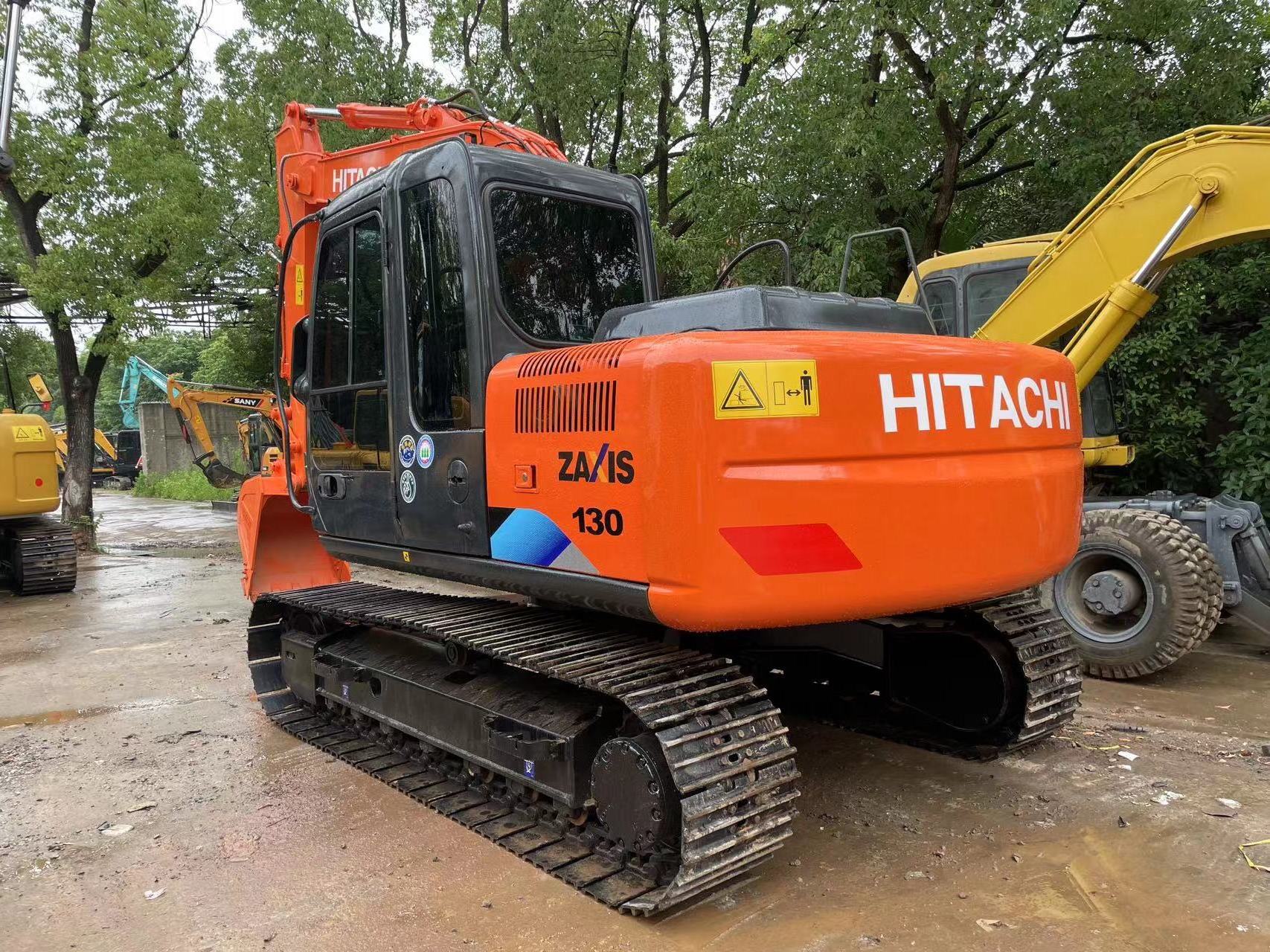 13 ton hitachi zx135 excavator used zaxis 130 small digger for sale