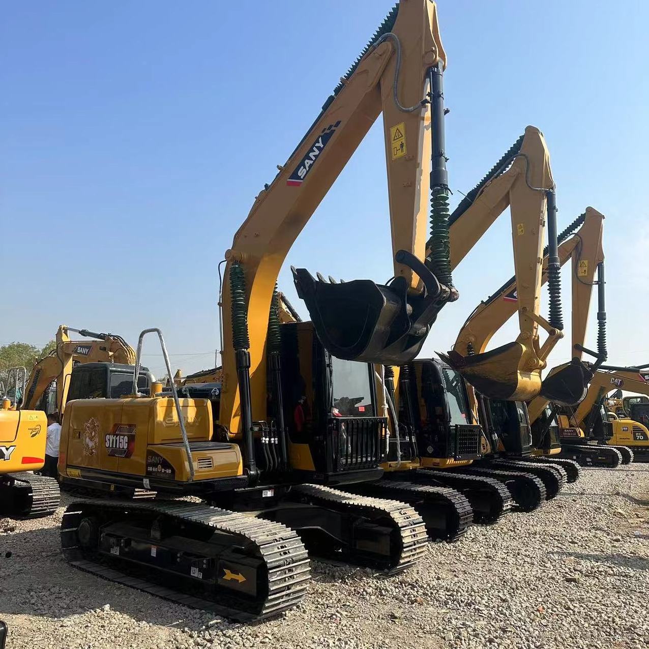 SY115 11 Tons Fuel Savings Hydraulic Excavator of Sany Excavator of Middle Soil Digger