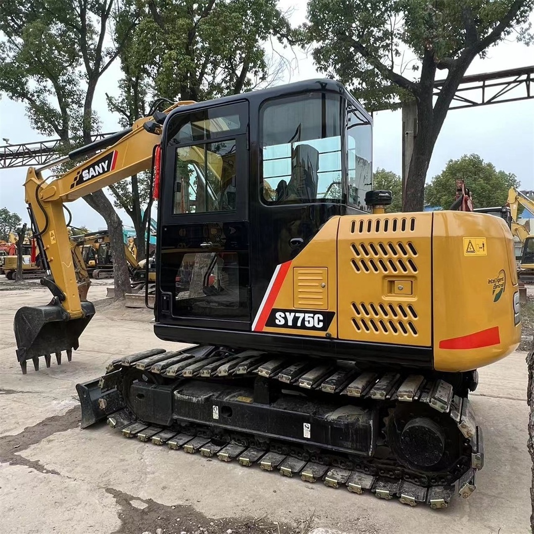 Used SANY 75 excavator price is low, used excavator SANY SY75C SANY55 SANY60 SANY75 for sale