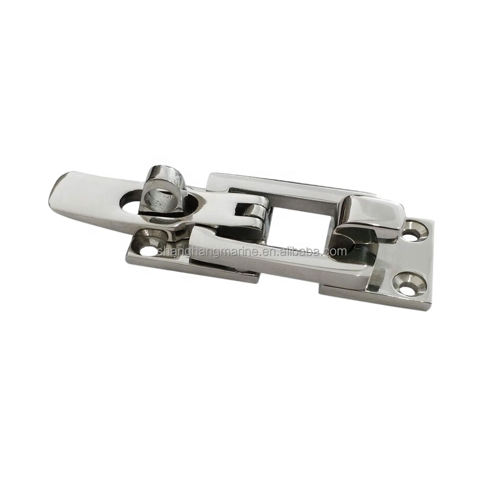 Heavy Duty 316 Stainless Steel Anti-Rattle Hardware Accessory Hold Down Clamp Lockable Boat Latch