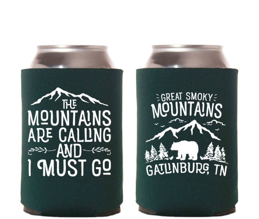 Custom Logo Silkscreen Print Neoprene Collapsible 12oz Slim Beer Can Cooler Stubby Holder Sleeve