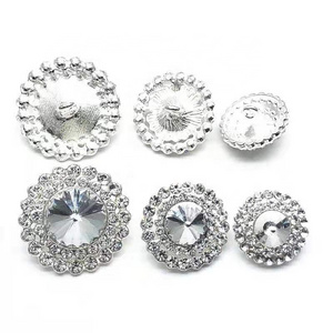 2022 NEW FASHION Rhinestone button Dress Decorative sew on diamante button for Lady clothing