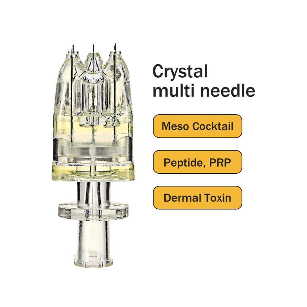 Replaced Micro Needle Prp Mesotherapy Gun Water Vital Injectoer Meso Needles 5 Pins Injection