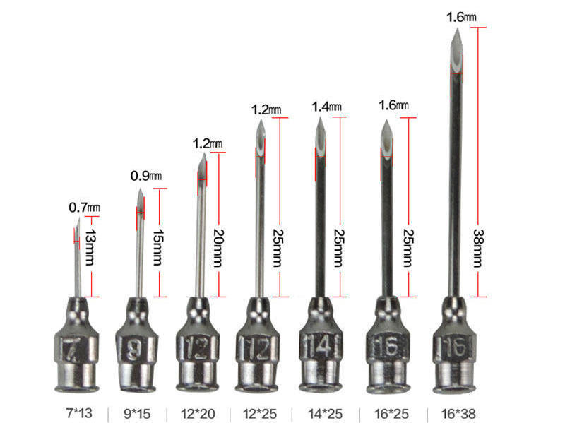 Chicken Pig Cow 18g 21g Veterinary Vaccine Needle,Big Animal Hypodermic Veterinary Needle,18g Animal Injection Needle