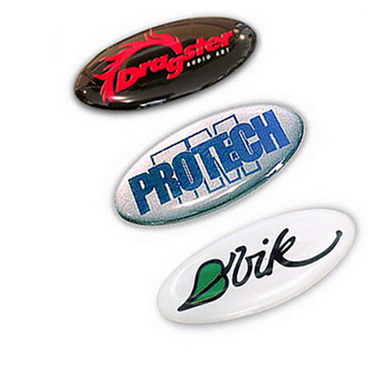 Custom 3d Clear Gel Labels Plastic Brand Logo Epoxy Resin Domed Stickers