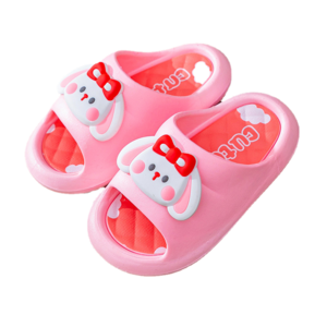 Children's summer slippers boys and girls cute waterproof new indoor shoes warm non-slip home small children