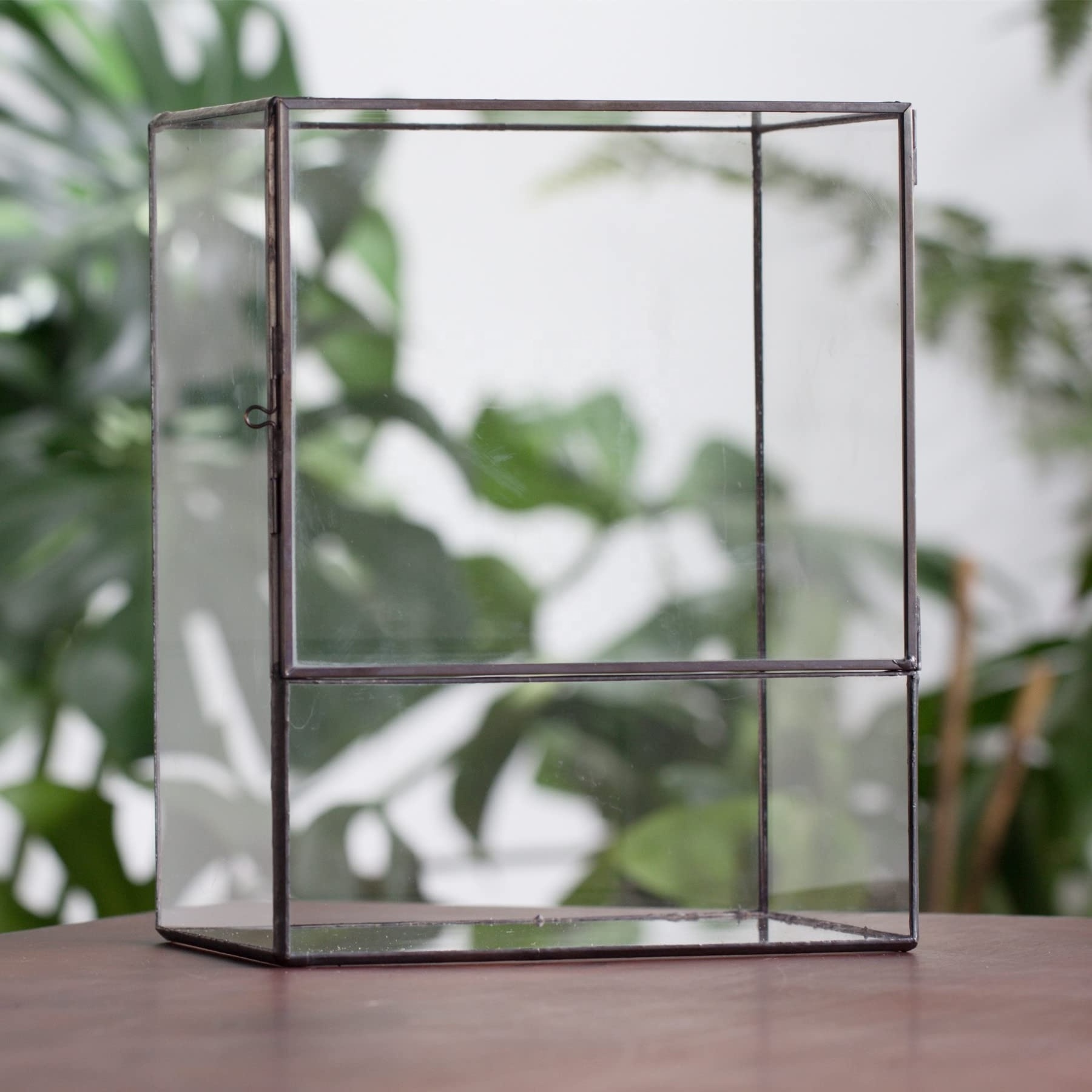 Large Terrarium House Planter Succulent Glass Greenhouse Terrarium With Lid, Indoor Tabletop Orchid Succulent Cactus Terrarium