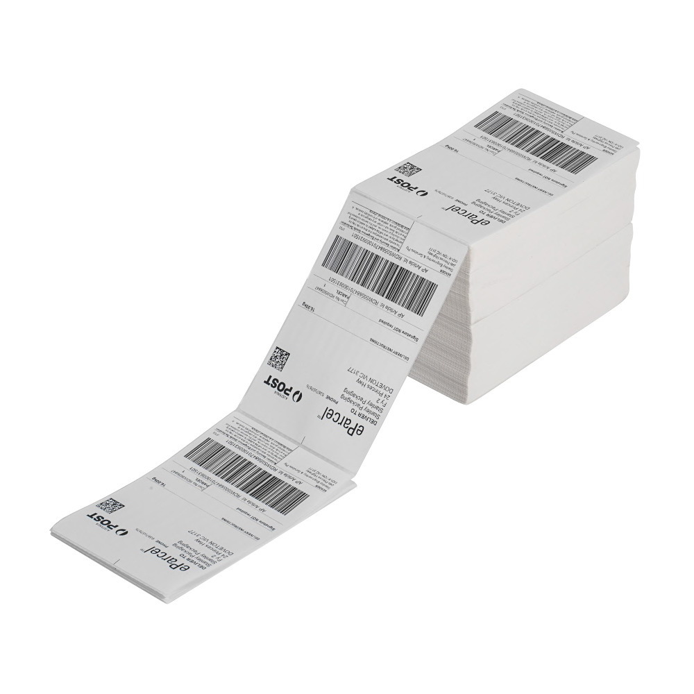 Address Labels customize shipping mail carton boxes sticker waybill thermal printing package adhesive sticker