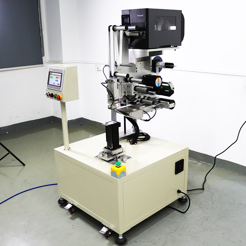 Customize semi-auto printing labeling machine label applicator with ...
